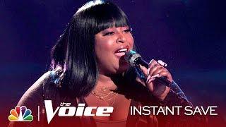 Rose Short's Instant Save Performance: "(You Make Me Feel Like) a Natural Woman" - The Voice 2019