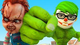 Hulkjoker vs Zombie - Scary Teacher 3D MissT and Tani Hallyqueen Troll Joker