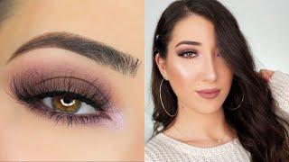 MAUVE BROWN SMOKEY EYE MAKEUP TUTORIAL