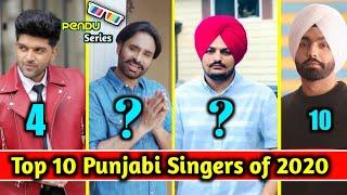 Top 10 Punjabi Singer Of All Time | Babbu maan | sidhu mossewala | Latest Punjabi Song 2020 | Pendu