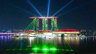 Singapore - SPECTACULAR light, laser & water show