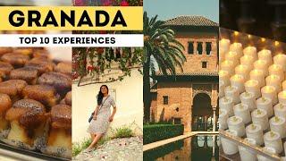 TOP 10 Things To Do in GRANADA, Spain I Experiences, Food, Culture, Accommodation