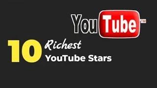 Top 10 richest youtuber in world_amazing information