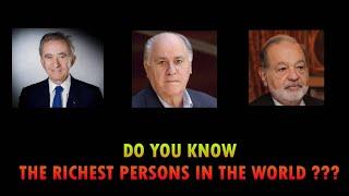 Top 10 Richest people in the world.