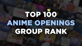 Top 100 Anime Openings [Group Rank]