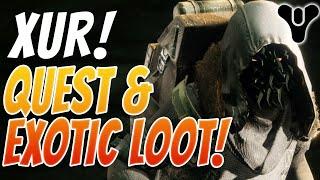 Xur Exotic Loot/Random Rolls! NEW TRIALS CHALLENGE, NEW Xur Location & Quest! April 2nd! 4-2-2021