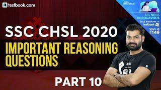 SSC CHSL 2020 | Most Expected Reasoning Questions for SSC CHSL | Part 10 | Tricks by Abhinav Sir