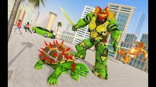 US Army Turtles Transform Robot Hero | Amazing Rescue City Transform Robot Android GamePlay