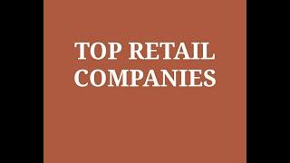 Top Retail companies in India 2020 | Best Retail Company stores