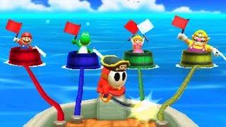 Mario Party The Top 100 Minigames - Mario vs Peach vs Yoshi vs Wario (Master CPU)