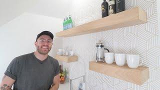 DIY All Plywood Floating Shelves // Woodworking with Kreg ACS
