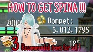 Toram Online | How to easy Get Spina 1-2 Million in 1 Day