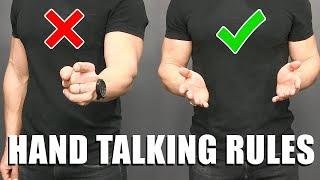 Body Language Tips to Look MORE Confident & Attractive! (HAND TALKING TRICKS)