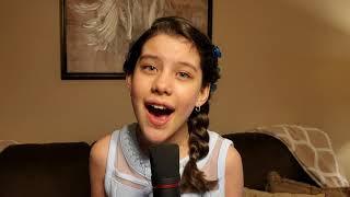 Blue,  Leann Rimes - adorable cover from 10 year old Natalie Dayane