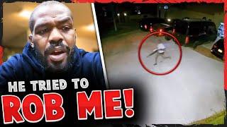 Jon Jones posts FOOTAGE of him CHASING a man who tried to ROB him! Dana White, Khamzat Chimaev