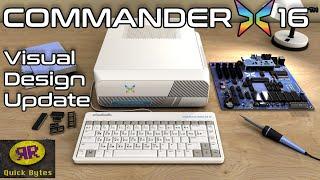 Commander X16 Visual Design Update: Case/Keyboard/Manuals! The 8-Bit Guy's modern retro computer