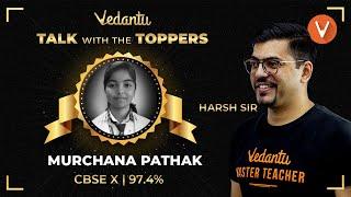 Talk With the Toppers By Harsh Priyam Sir L3 | Murchana Pathak | How To Top In Class 10 Board Exams