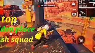 Top 10 hidden place in clash squad in freefire tips and tricks