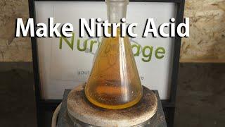 Make Nitric Acid from Sodium Bisulfate and Sodium Nitrate