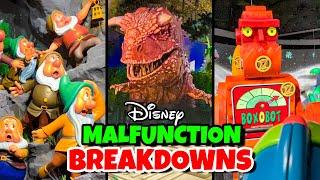 Top 10 Disney Fails, Ride Breakdowns & Malfunctions Pt 7 - Walt Disney World & Disneyland