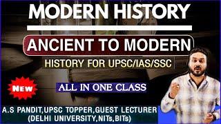 History of India by UPSC Topper | Ancient to Modern | History | Class 16 | IAS | SSC | IBPS