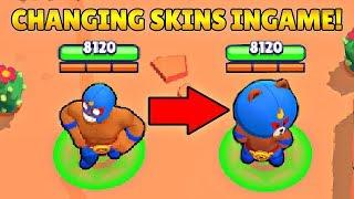 CHANGE SKINS IN-GAME..! Brawl Stars Wins & Fails #55