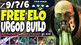 FREE ELO SEASON 10 URGOD BUILD! HOW TO PLAY & CARRY WITH THE BEST URGOT! Top LoL Urgot S10 Gameplay