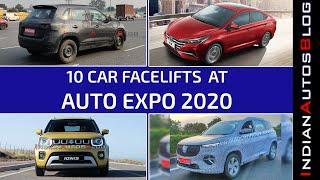 10 Upcoming Facelifts at Auto Expo 2020