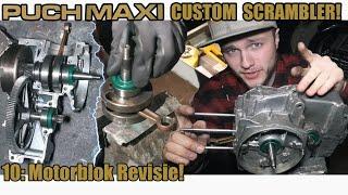 Puch Maxi Project | Scrambler | 10 | Puch Maxi E50 Blok Reviseren