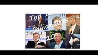 Top Billionaires 2020/The Bloomberg Billionaires Index/Top 10 Billionaires people in 2020