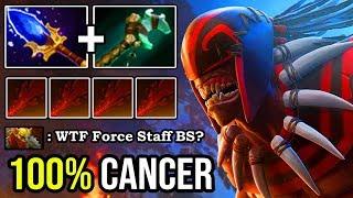 WTF FORCE STAFF BLOODSEEKER Cancer Combo RUPTURE Scepter 200 IQ Counter Enemy DotA 2