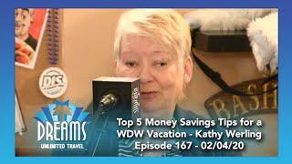 Top 5 Money Savings Tips for a Walt Disney World Vacation - Kathy Werling | 02/04/20