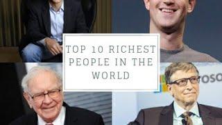 Top 10 richest people in the world#billgates#jeffbezos