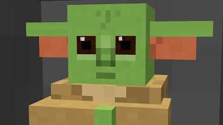 we Made Baby Yoda in Minecraft