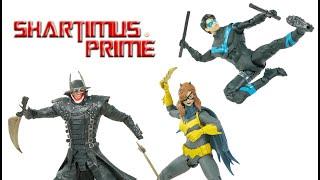 McFarlane Toys Nightwing, Batgirl, & The Batman Who Laughs DC Multiverse 7 Inch Figure Review