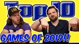 Top 10 Board Games of 2019!!