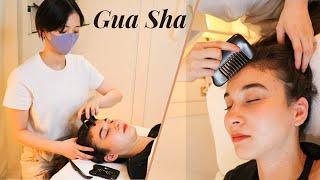 I got 3 Types of Gua Sha Scalp Massages by Japanese Pro (ASMR)