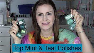 Top 10 Mint & Teal Nail Polishes