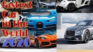 Top 10 Fastest Car in The World 2020