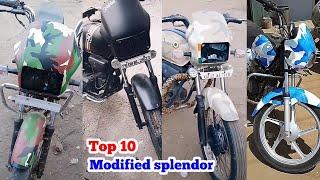 Top 10 new modified splendor plus bike 2020 || deep creation