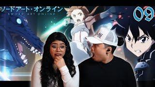 KIRITO AND ASUNA VS THE GLEAM EYES! Sword Art Online Season 1 Episode 9 Reaction