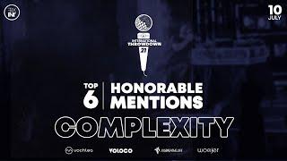 TOP 6 | Complexity | Honorable Mentions | #IT21 Wildcards