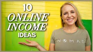 10 Ways I Make Money Online - My Top Ten Online Income Streams