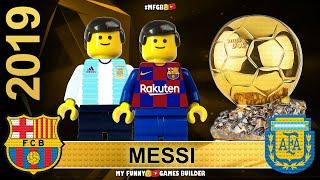 Lionel Messi wins Ballon D'Or 2019 • All 30 Top Players by France Football in Lego Football