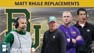 Top 10 Candidates To Replace Matt Rhule As Next Baylor Bears Head Coach In 2020