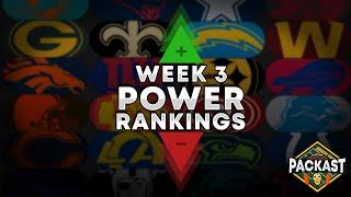 Top 10 NFL Power Rankings Week 3