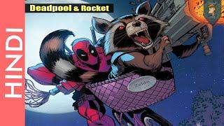 Deadpool and Rocket Raccoon Team up Story In HINDI | Marvel Comics in HINDI