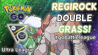 REGIROCK + DOUBLE GRASS in the ULTRA LEAGUE REMIX CUP (No XL Team) | Pokemon GO Battle League PVP