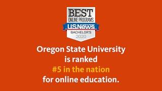 Oregon State ranked #5 for online degrees in 2020