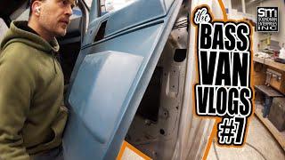 TAKE A LOOK BEHIND THIS DOOR PANEL! - bass van vlogs #7